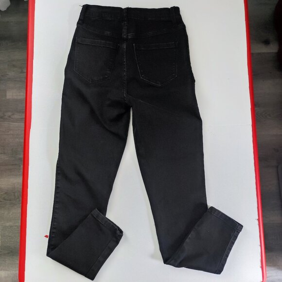 Celebrity Pink jeans women youth size 9/29 black curvy skinny stretch high-waist - Picture 3 of 14